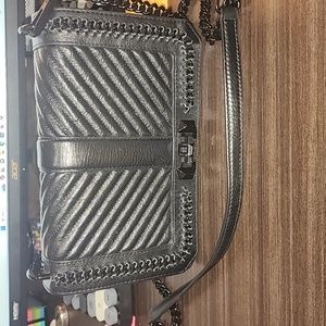 Rebecca Minkoff Chevron Quilted Jumbo Love Crossbody